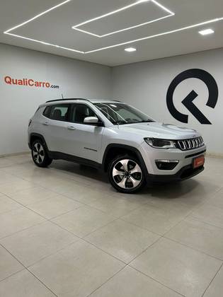 JEEP COMPASS 2.0 16V FLEX LONGITUDE AUTOMÁTICO JEEP COMPASS 2.0 16V FLEX LONGITUDE AUTOMÁTICO